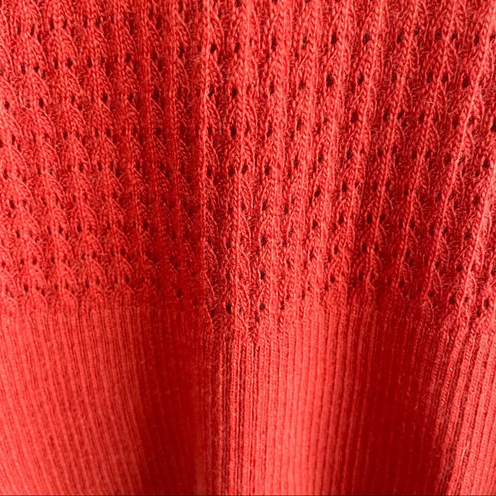 S O L D : Madewell Merino Wool Alpaca Blend Puff Sleeve Sweater Tee - Picture 7 of 13